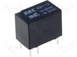 Реле RSY-12 Реле: електромагнитно; SPDT; Uбобина:12VDC; 0,5A/125VAC; 1A/24VDC